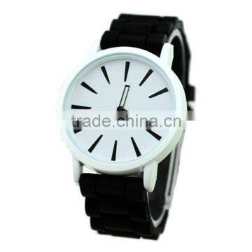 Multi-color Sport Watch Soft Band Sexy Lady Female Wrist Watch Beautiful Silicone Women's Watch photo-4