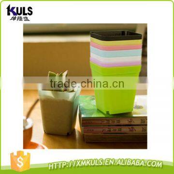 Wholesale Colorful Cheap Mini Plastic Flower Pots photo-4
