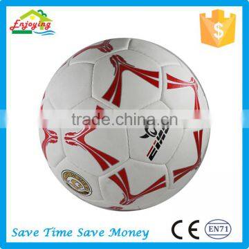 Hot Glue Laminated Inflatable PU Leather Size 5 Football Soccer ball