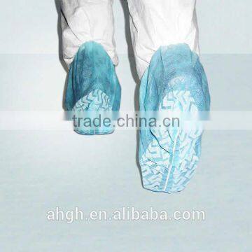 Non Woven Shoe Cover (manufacturer in CHINA),2015 Disposable Non Woven Blue Non-Skid Shoe Cover for Sale photo-3