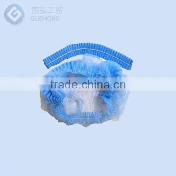 Disposable Non Woven Mob Clip Cap,non Woven Mob Cap Colored for Hygiene/surgical/food photo-4
