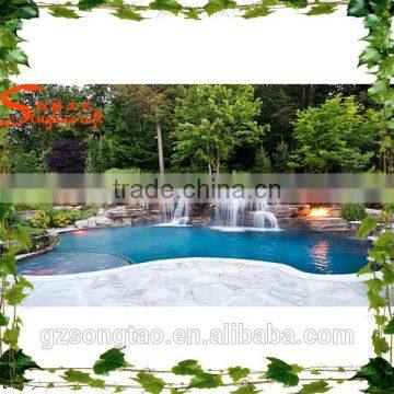 House Designing in Songtao and Swimming Waterfall Pool & Funtain photo-6