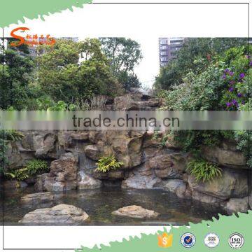 2016 New Product Garden Home Stone Water Fountain for Sale Large Artificial Stone Water Fountain Waterfall Outdoor photo-2