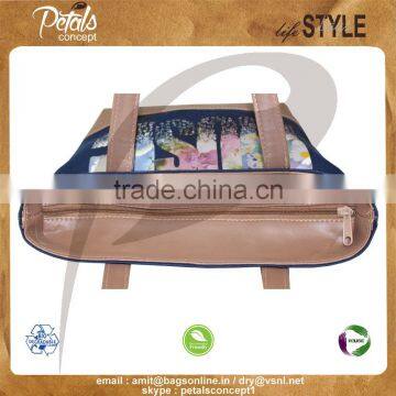 12 OZ Dyed Canvas Tote Bag With Eva Padding & Inside Polyester Lining With PU Handle & Bottom With Top Zip Closure photo-4