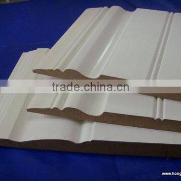 China Wholesale Solid Pine Wood Skirting Board For Wall Decoration