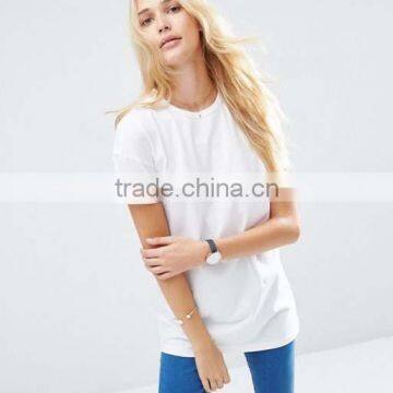 Custom Clothing Quality Long Quality Tee T shirts Online Shopping T-shirt Women Wholesale Factory