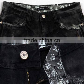 Trendy Fashion Summer Abrasion Fading Washed Tight Mini Sexy Girls Jean Shorts photo-5
