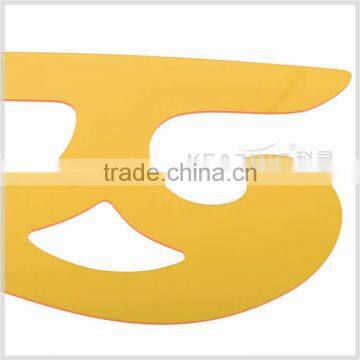 Kearing Cabriole Legs Plastic Rulers Transparent Fanshion French Curve #1301S photo-5
