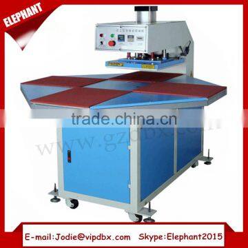 4 Station Rotary Worktable Semi-automatic T-shirt Heat Press Machine