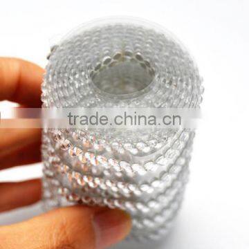 Hot Pink And Crystal Stone Wholesale Custom DIY Self Adhesive Back Glue Rhinestone Sticker Sheet photo-5