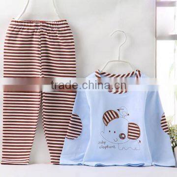 2017 Spring New Design Fashion Baby Clothing Set Cheap Toddler Pajamas photo-2
