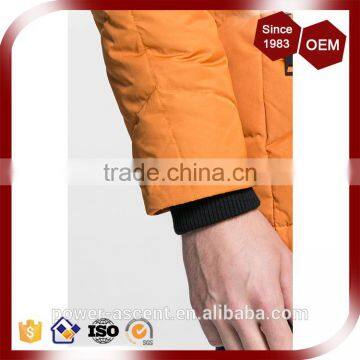 Zipper Double Layer Front Men's Business Quilting Padding Jacket For Winters photo-4