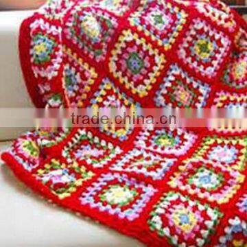 2017 High Quality Soft Hand Crochet Blanket photo-2