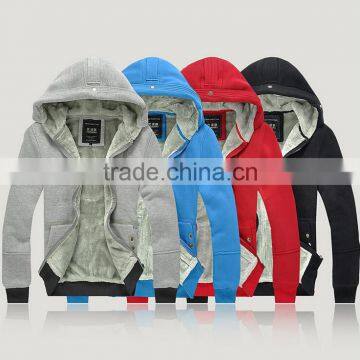 2017 new style fashion China wholesale good sale women fleece zipper hoodies