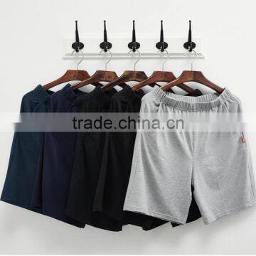 Hot Sale Men Plain Black Jogger Pants Custom Drawstring Shorts Gym Shorts Fitness Mma Shorts Online Shopping photo-4