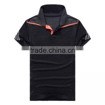 New Design Mens Color Combination Polo Shirt 100% Cotton Wholesale China photo-2