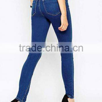 Ruawaylover New Style Ladies 2017 Fashion High Waisted Denim Jeans photo-3