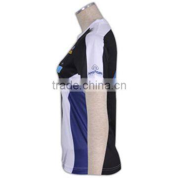 BSCI/ISO9001 Factory Dry Fit Breathable Fabric Italy Sublimation Ink Hotsale Cheap Sublimation t Shirt Design photo-3