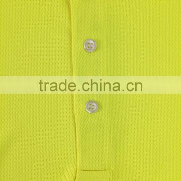 Mens High Visibility Green 3M Segmented Tapes USA ANSI107 Safety Polo Shirt photo-4