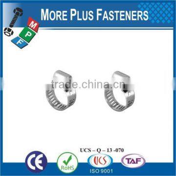 Made in Taiwan Stainless Steel Thin Hose Clamp Flexible Hose Clamp Heavy Torque Hose Clamp photo-2