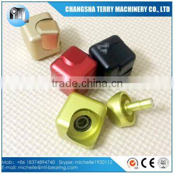 High Quality Colorful Funny New Design Fidget Metal Cube & Spinner Toys With Ball Bearing R188 photo-2