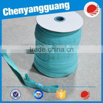 Plain Fold Over Elastic Velvet Ribbon photo-3