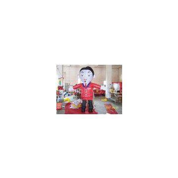 PVC Commercial Inflatable Cartoon Characters , Inflatable Advertising Cartoon