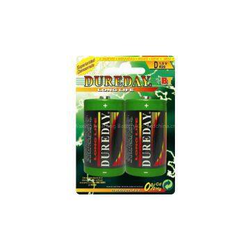 1.5V zinc carbon dry cell battery(D/R20/UM1)