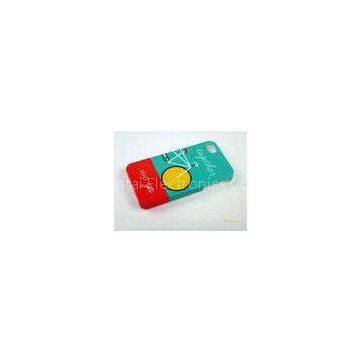 Customed Color Printed Plastic Apple iPhone Covers IMD / IML , Silkscreen Logo