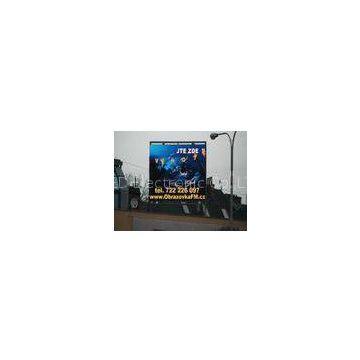 SMD P10 Outdoor Advertisin Led Display , Wide Angle Full Color Led Signs 1R1G1B 1/4 Scan