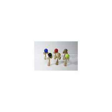 Non Lead Natural Wooden Toys Kendama Bilboquet 178 X 70 X 60 mm
