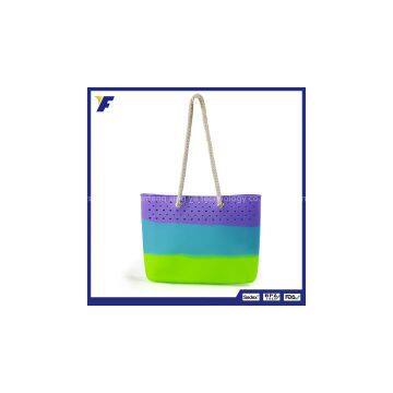 Manufacturing Recyclable Customized Fashion Silicone Shopping Bag photo-2
