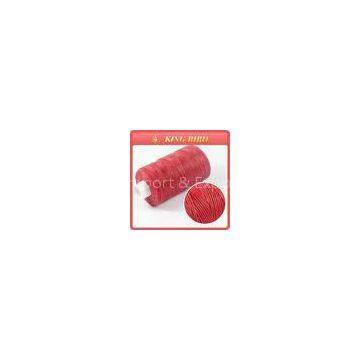 Dyed Spun Polyester Waxed Thread Functional Yarn Flame Retardant