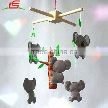 Wholesale New Baby Gift Felt Koala Bear Crib Mobile photo-3