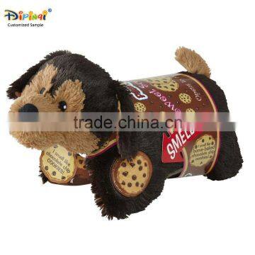 Aipinqi CDPB02 customized cute dog plush pillow