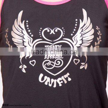 MIT Women Wing Pattern Racerback Gym Wear photo-4