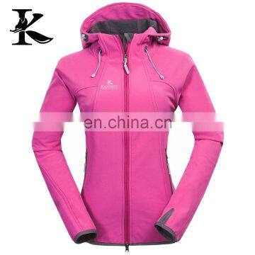 Comfortable Softshell Woman Jacket Famous Design Outerwear Jacket For Lady