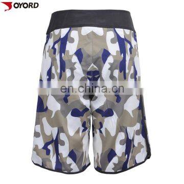 Printed plus size waterproof men's swimming trunks