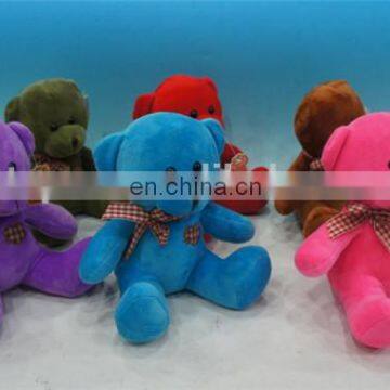 WMR2014021 Colorful Bear Animal Toys, Plush Animal Toys