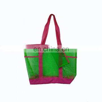 pink women fashion beach bag