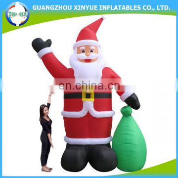 Brilliant quality giant standing inflatable christmas santa claus