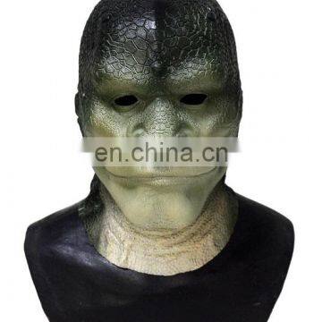 Horror Halloween Costumes Reptilian Elite Alien Lizard Man mask