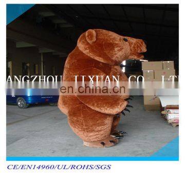 3 Meter High Inflatable Realistic Bear Costume/clown Adult Bear Costume Rental photo-3