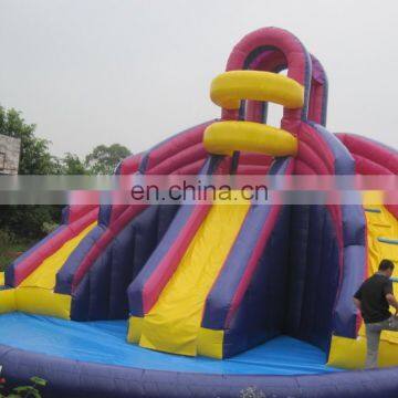 Good price newest inflatable water slide for sale WS050