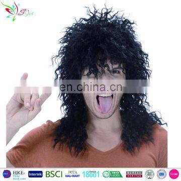 wholesale california heavy metal rocker party men wig synthetic hair