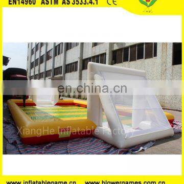 Giant inflatable Outdoor Game Hot inflatable soap football field