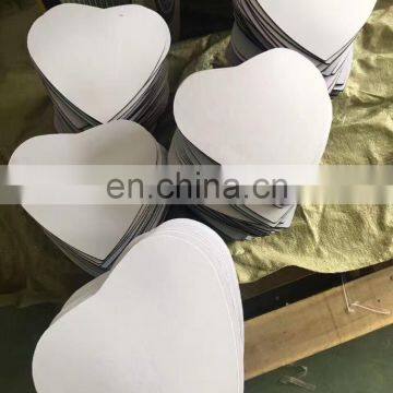 DIY Rubber Blank mouse pad custom heart Blank mouse pad