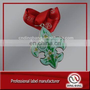 OEM Factory Printed Lanyard Type And Individual Package Type Eco-friendly Imported Clear Crystal Custom Domed Medal