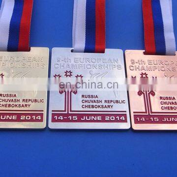 European Championships Russia Chuvash Republic Cheboksary Ribbon Medal