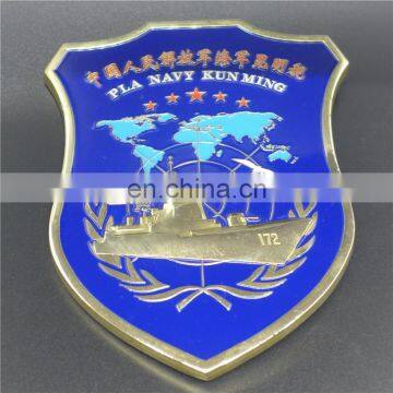 Custom MOQ 10 metal badge